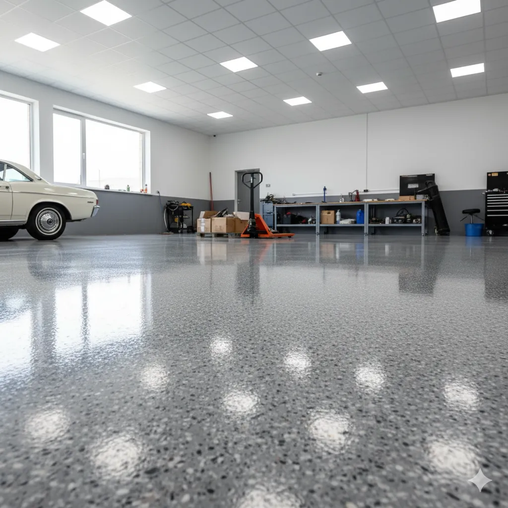Basements after coating